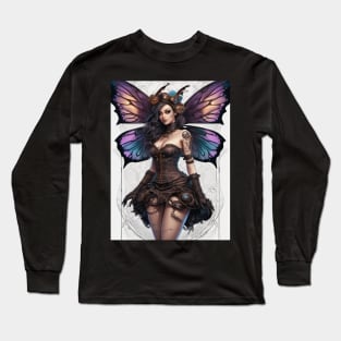 Steampunk Fairy - Lisa Long Sleeve T-Shirt